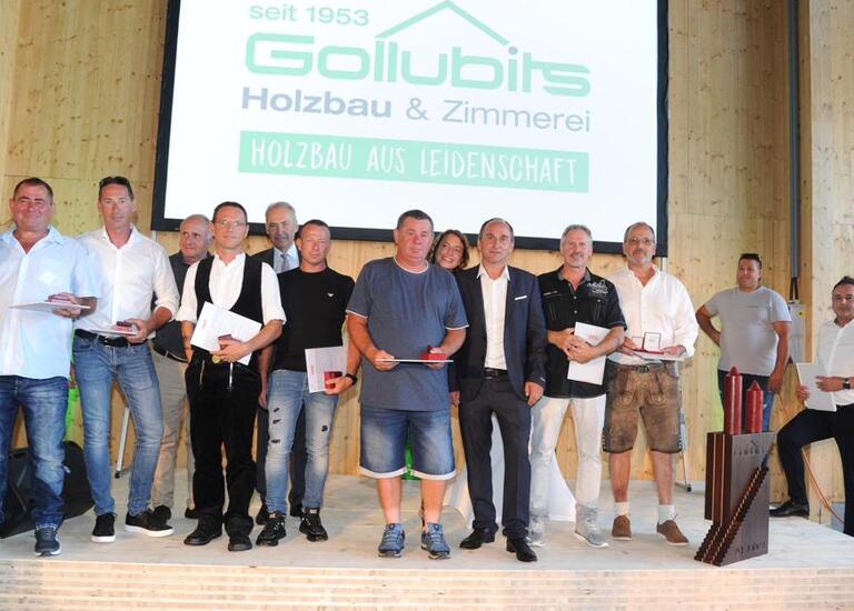 Gollubits Jubiläumsfeier 70 Jahre Mitarbeiterehrung