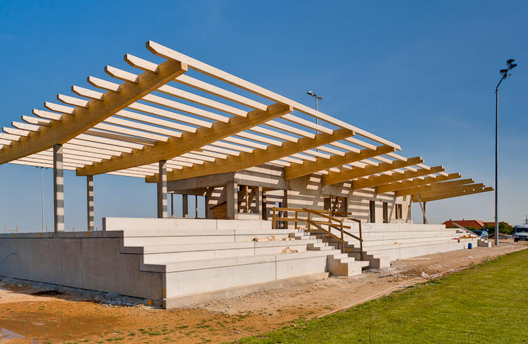 Tribünenbau