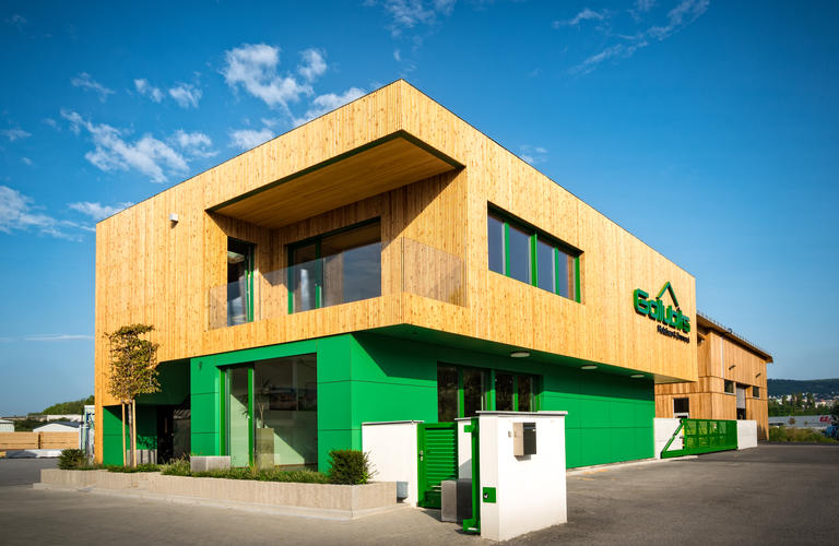 Fassade Konferenzgebäude Gollubits