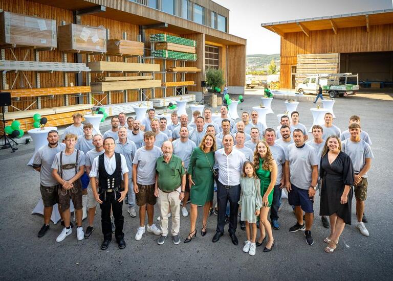 Gollubits Jubiläumsfeier 70 Jahre Team 