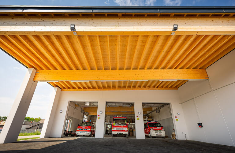 Holzdach Freiwiliige Feuerwehr Loimersdorf